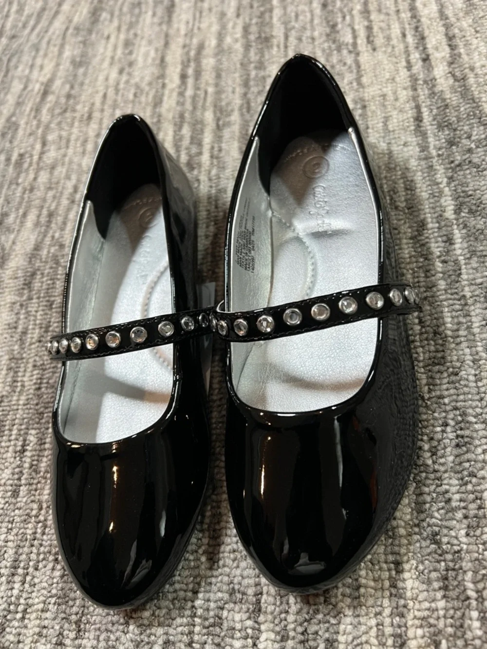 Cat & Jack - Kids' Brooke Ballet Flats Size 2